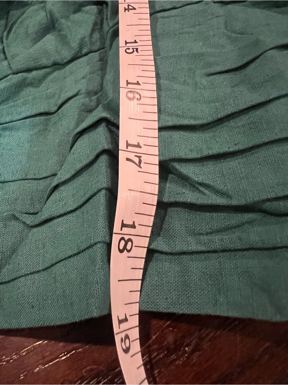 COMMENSE Cotton & Linen Kimono Sleeve Button Top COLOR - Army Green NWT XL - Picture 7 of 7